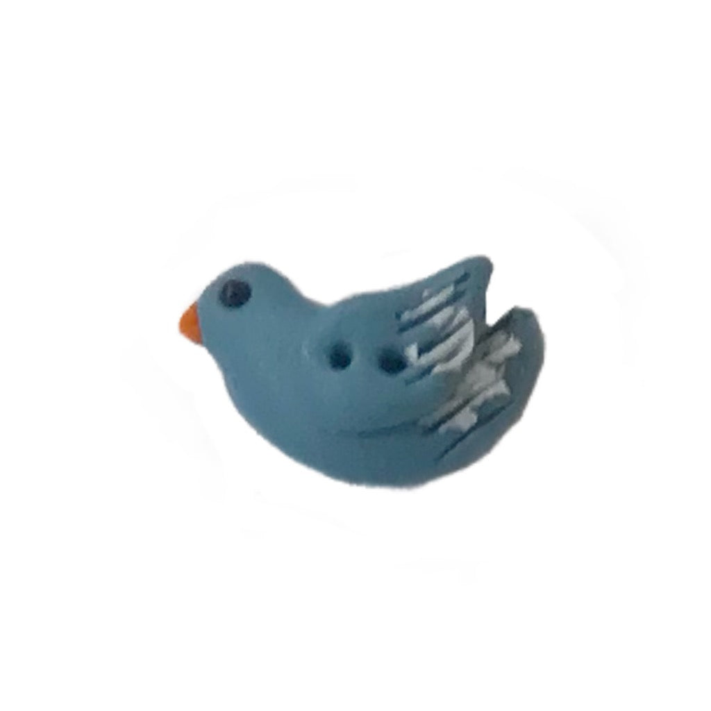 SB161SBLM Slate Blue Bird Left-facing