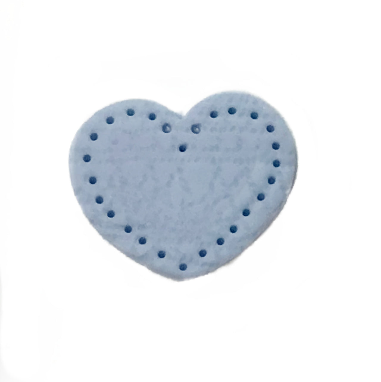 SB363PBXL Lacy Heart Periwinkle Blue XL