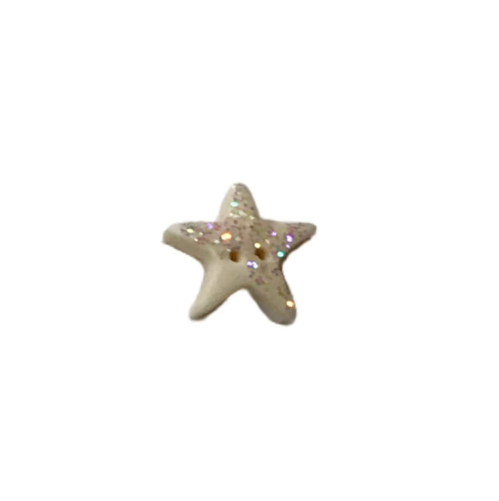 SB464S Yellow Glitter Star Small