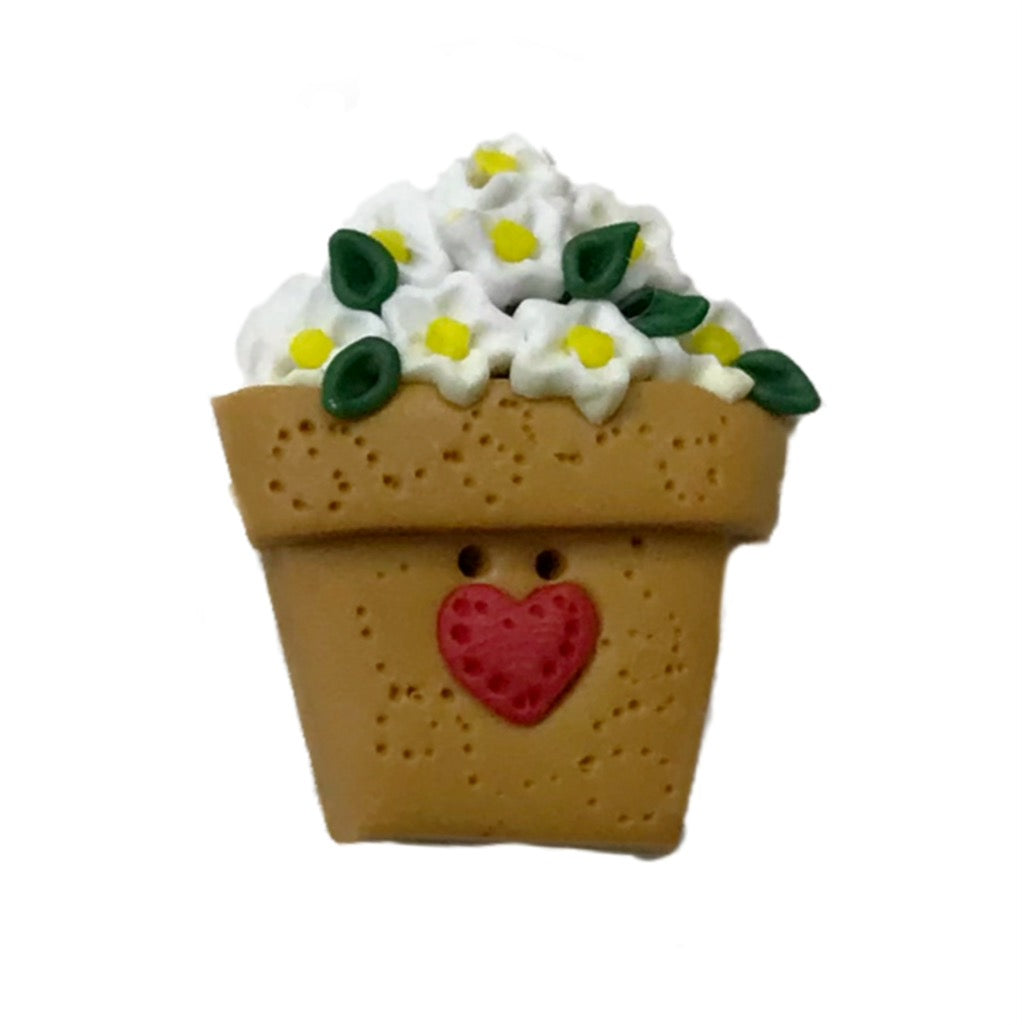 SB542 Daisy Flower Pot