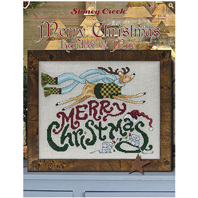 STC L026 Merry Christmas Reindeer & Mice