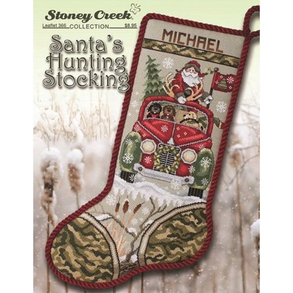STC L366 Santa's Hunting Stocking
