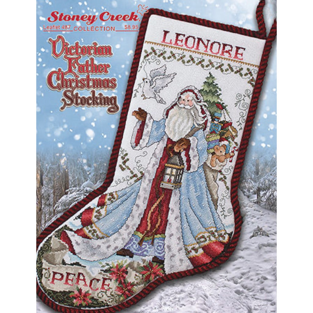 STC L487 Victorian Christmas Stocking