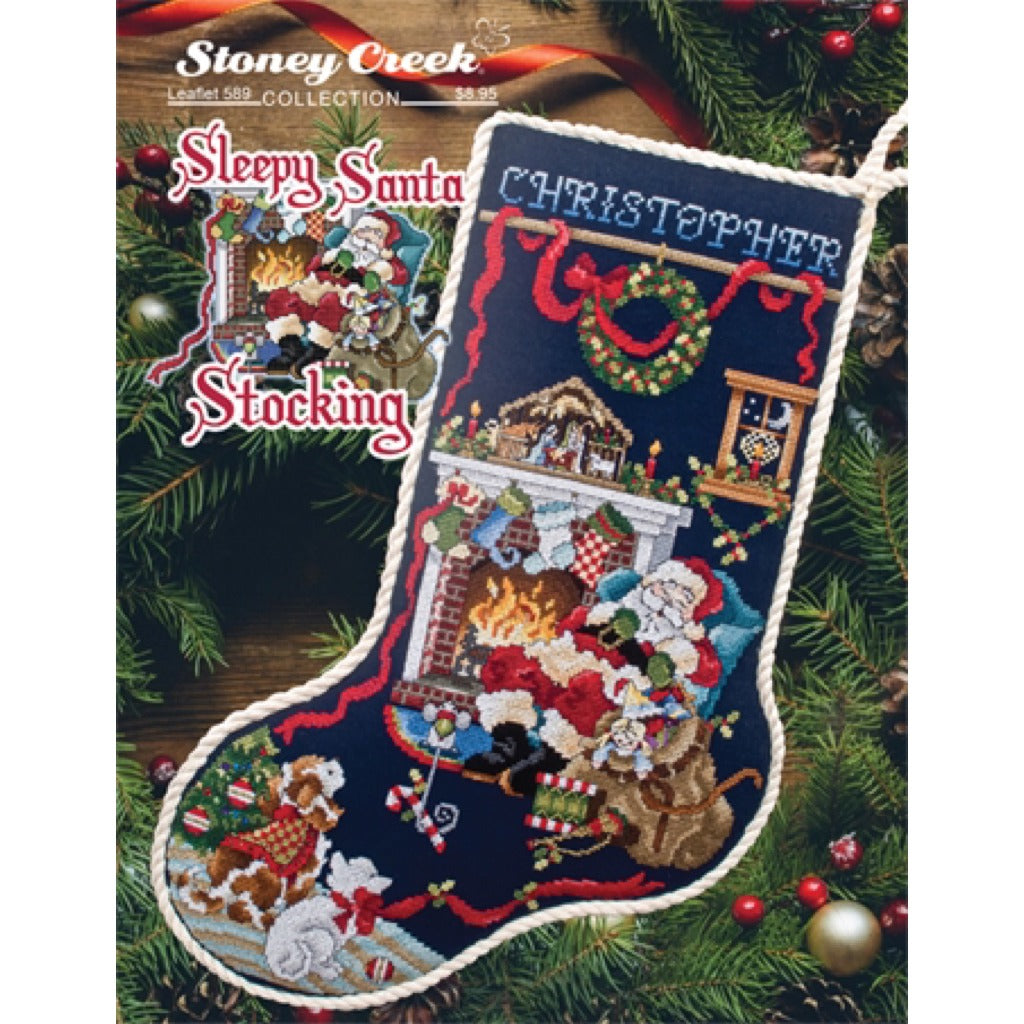 STC L589 Sleepy Santa Stocking