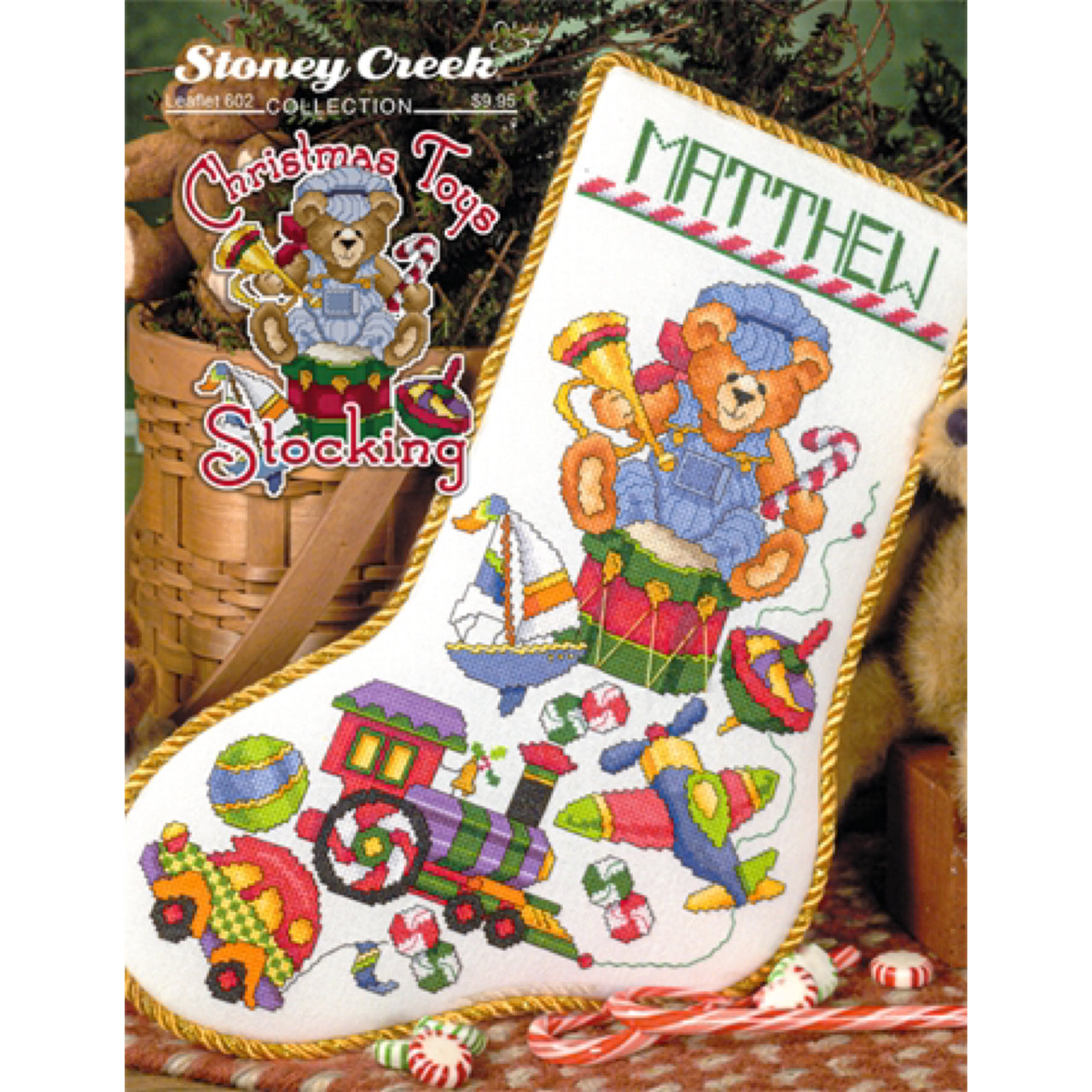 STC L602 Christmas Toys Stocking