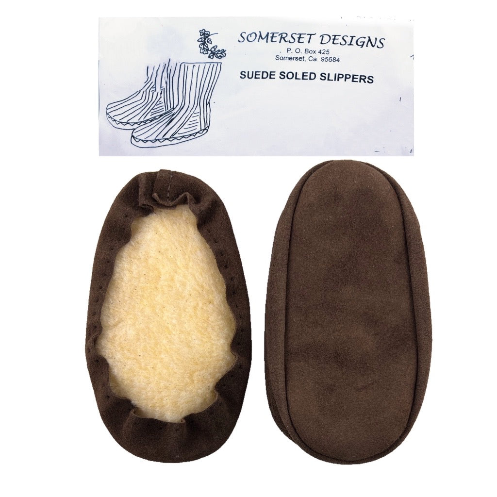 Slipper sole 6" Dark Brown