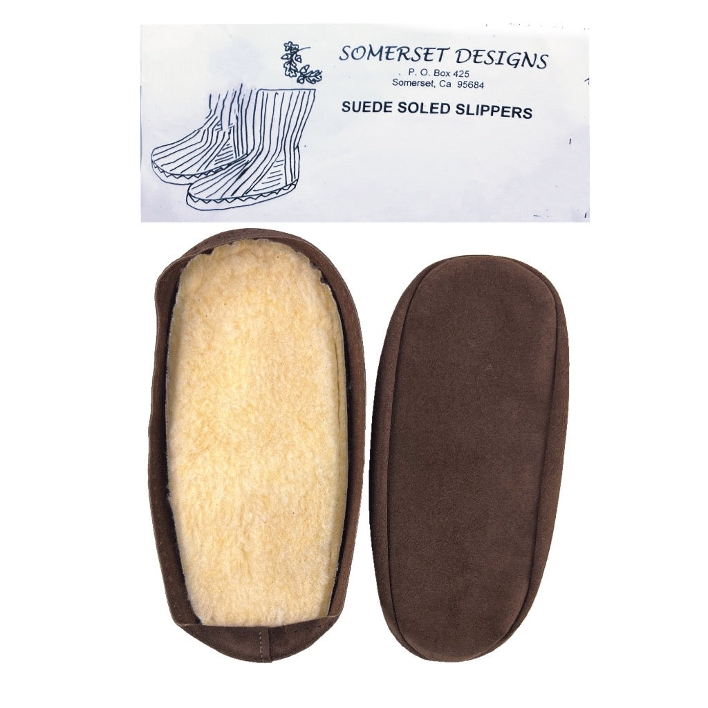 Slipper sole 8" Dark Brown