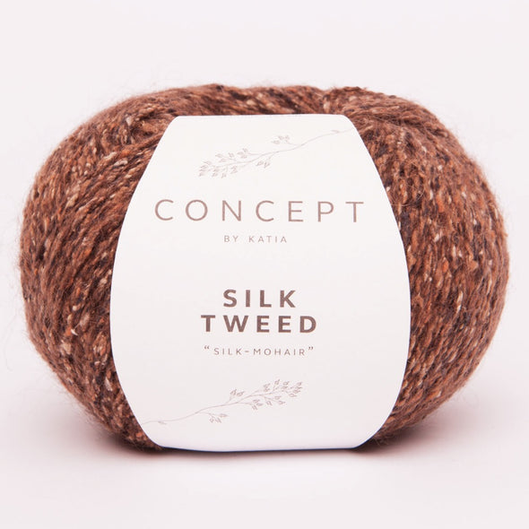 Silk Tweed 54 Red Rock