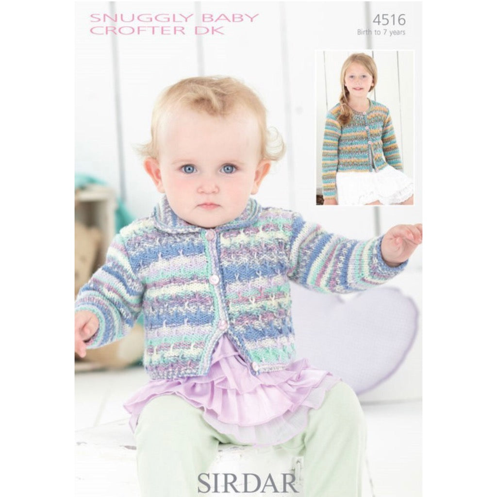 Sirdar 4516 Snuggly DK Cardigan