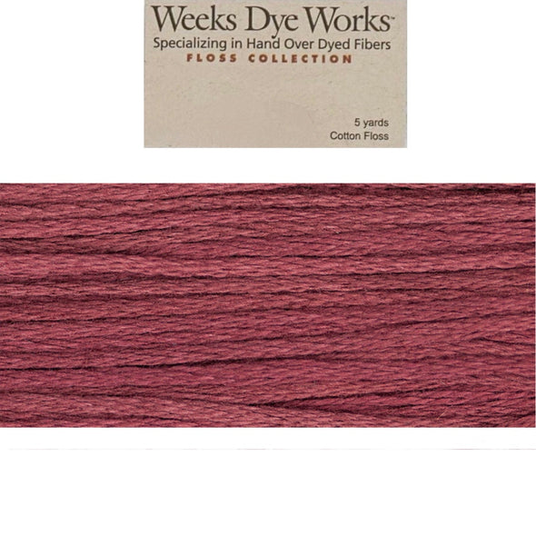 Weeks Dye Works 3860 Crimson