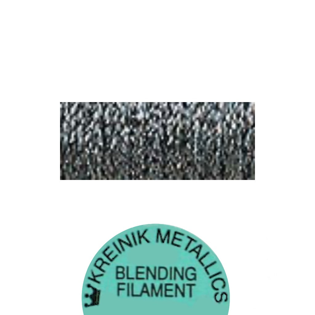 Kreinik Metallic BF  010HL Steel Grey