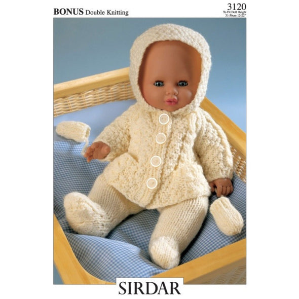 Sirdar 3120 Dolls Outfit