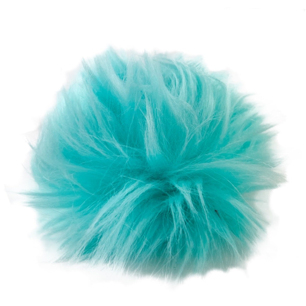Pom Pom Aqua Pearl 4"