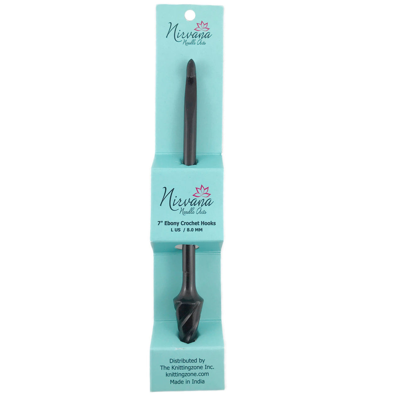 Crochet Hook  8.00mm Ebony