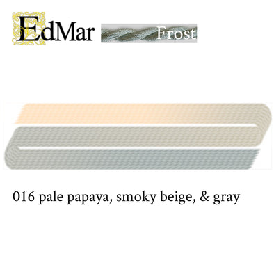 Frost 016 Pale Papaya, Smoky Beige, & Gray