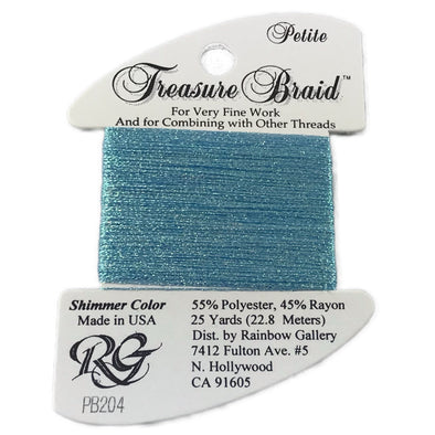 Petit Treasure Braid 204 Blue Shimmer