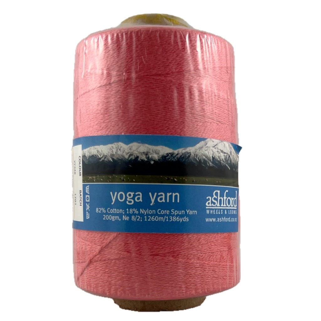 Yoga Yarn 48 Coral Red 8/2 Spun Cotton