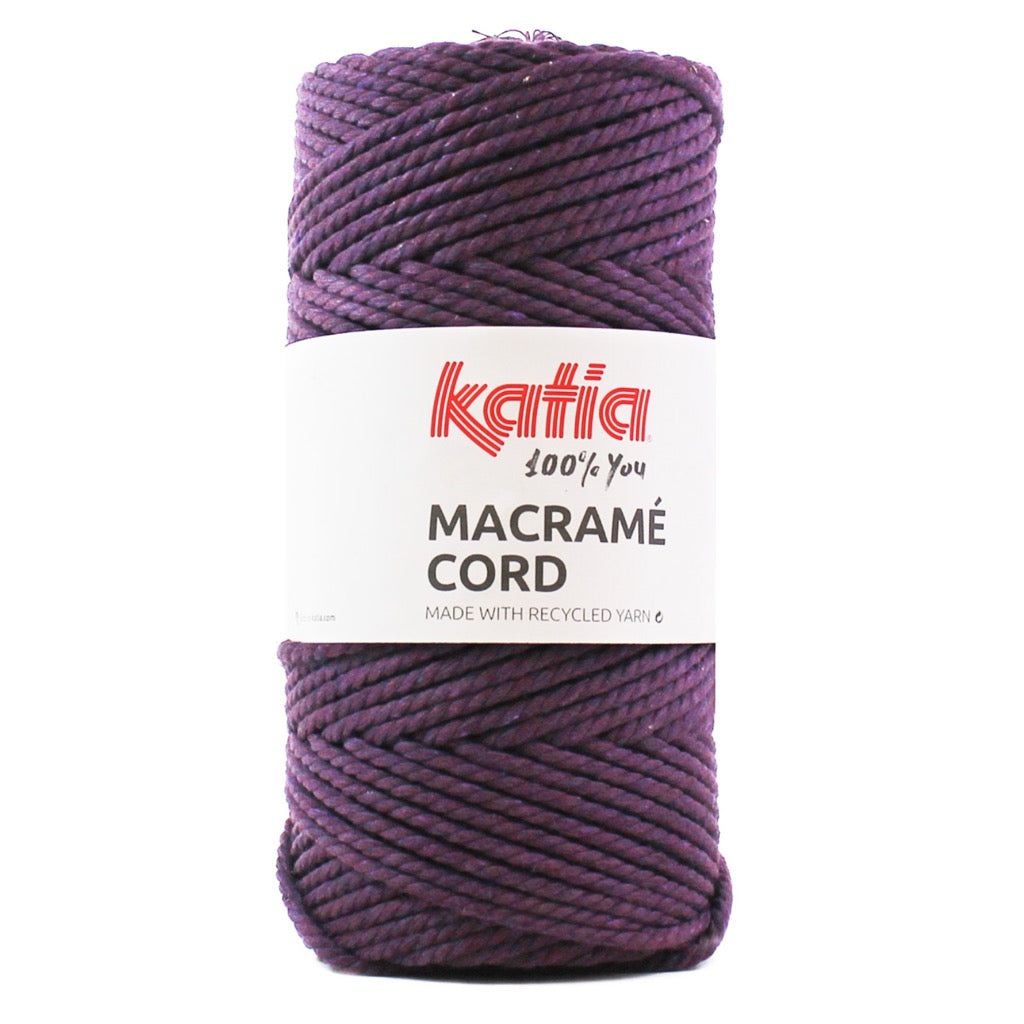 Macrame Cord 109 Aubergine 5mm