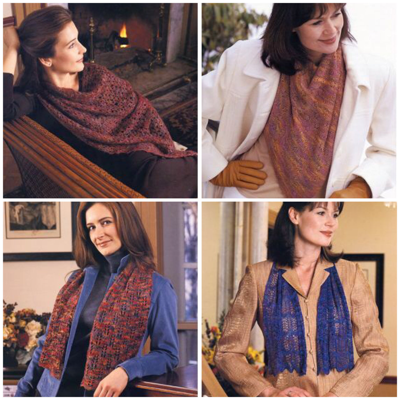 Martingale & Co B663X Lavish Lace Shawls