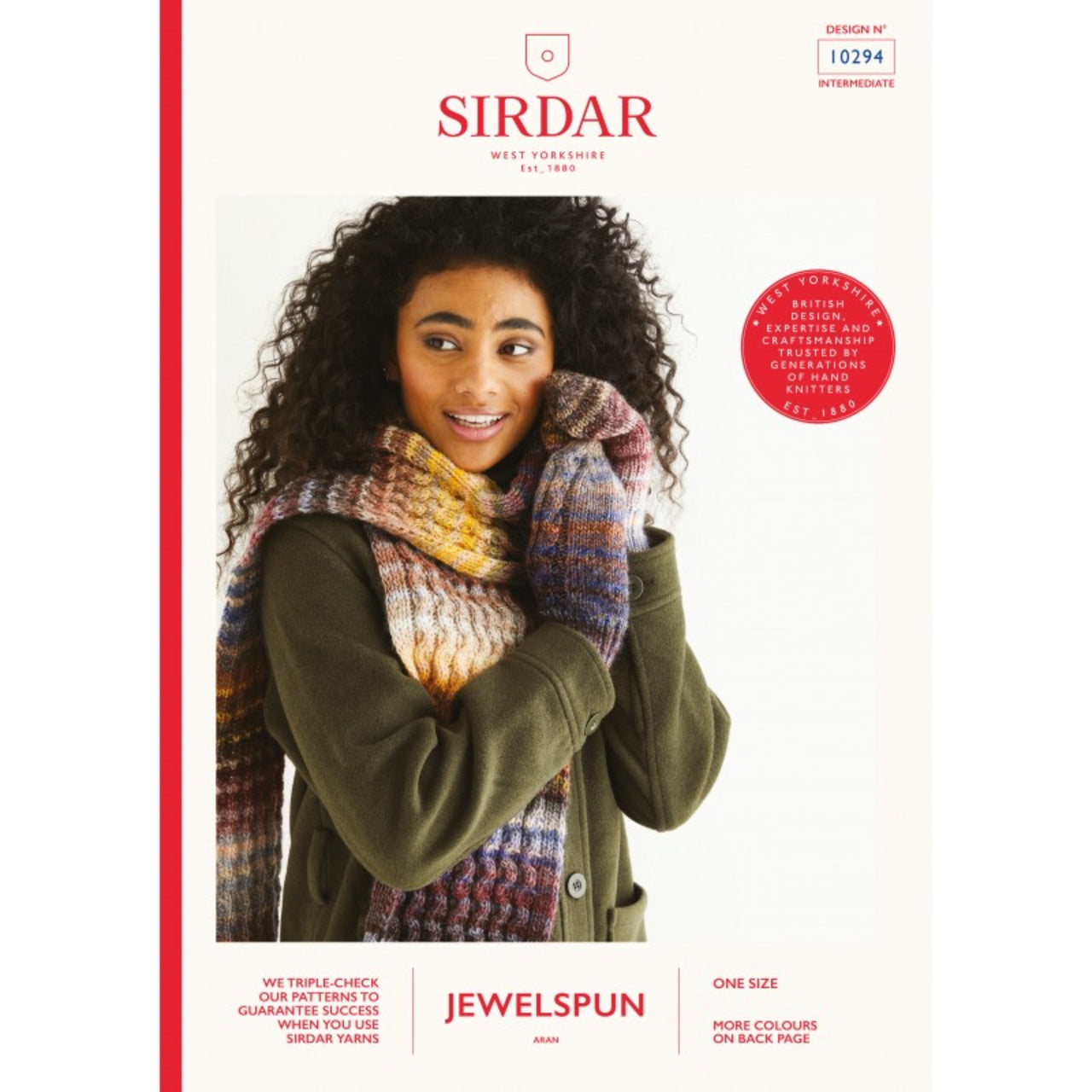 Sirdar 10294 Jewelspun - Scarf Set