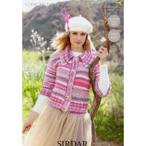 Sirdar 9205 Crofter Chunky Cardigan