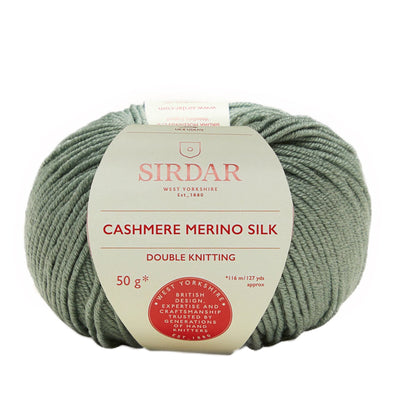 Cashmere Merino Silk DK 421 Meadow Green - Sirdar