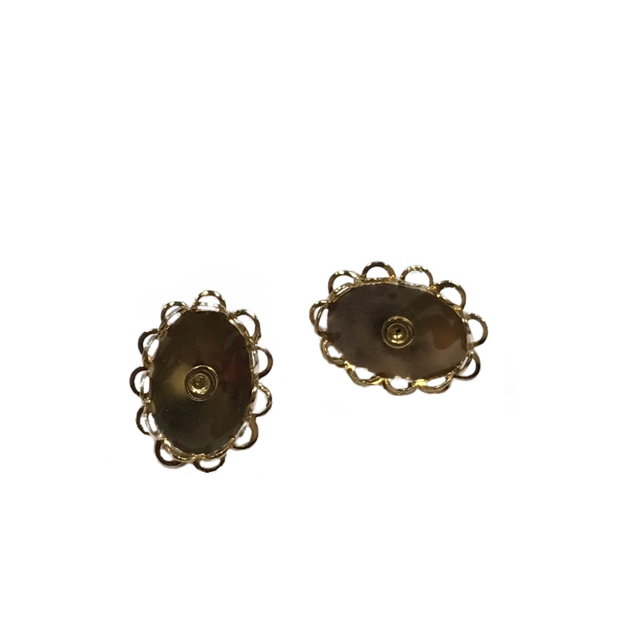 Earrings  8 x 13mm Gold 191G