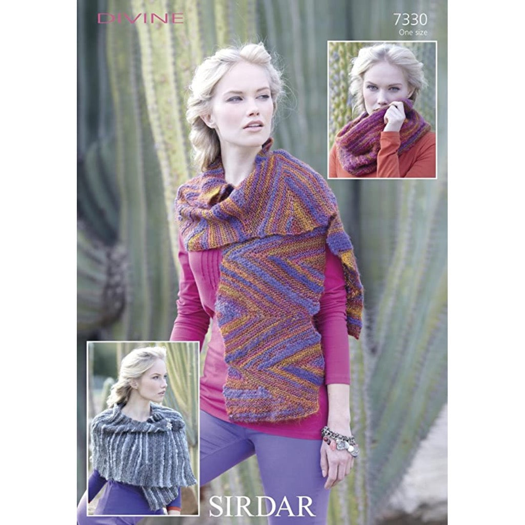 Sirdar 7330 Divine Scarf