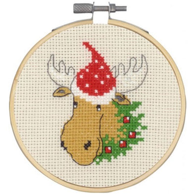 Permin 13-0291 Moose Christmas Hat