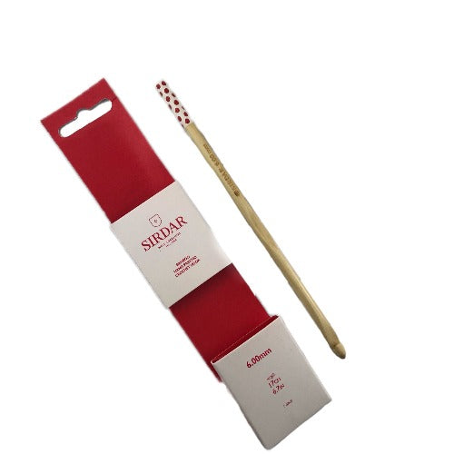 Crochet Hook  4.00mm Bamboo Sirdar