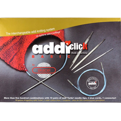 Circular Needle Gift Set AddiClick Turbo 3.5 - 10.0mm Basic
