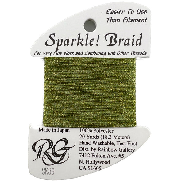 Sparkle Braid 39 Yellow Green