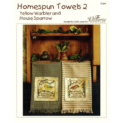Victoria Sampler CJ64 Homespun Towels 2