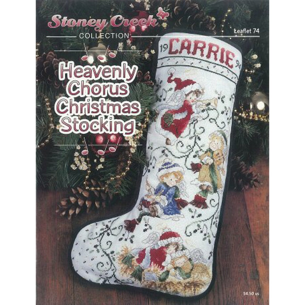 Stoney Creek Leaflet 74 Heavenly Chorus Stocking