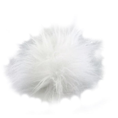 Fake Fur Pom Pom Snowball 4"