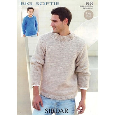 Sirdar 9266 Big Softie Sweater Bulky