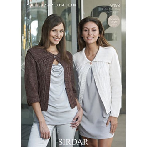 Sirdar 9498 Softspun Cardigans