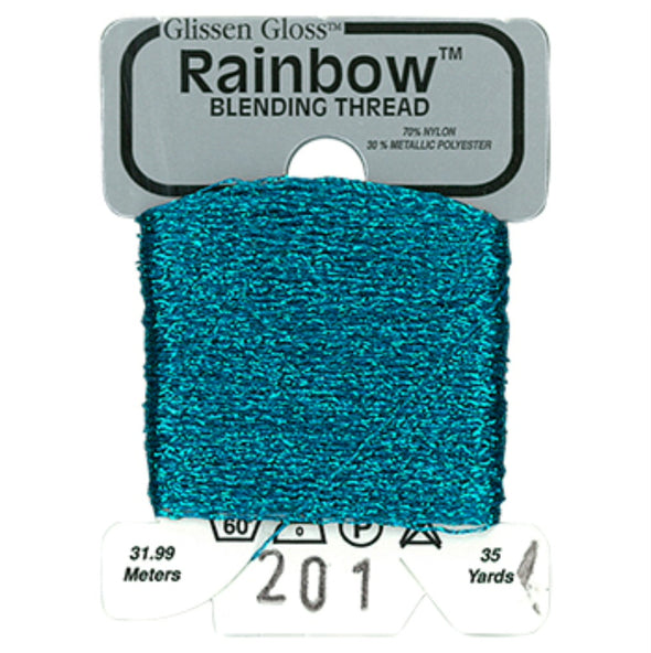 Rainbow Blending Thread 201 Teal Blue