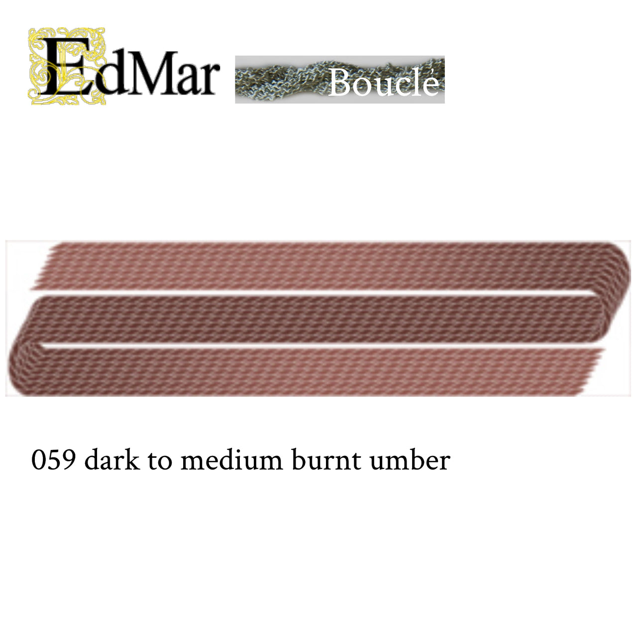 Boucle 059 Dark to Med Burnt Umber