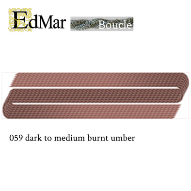 Boucle 059 Dark to Med Burnt Umber