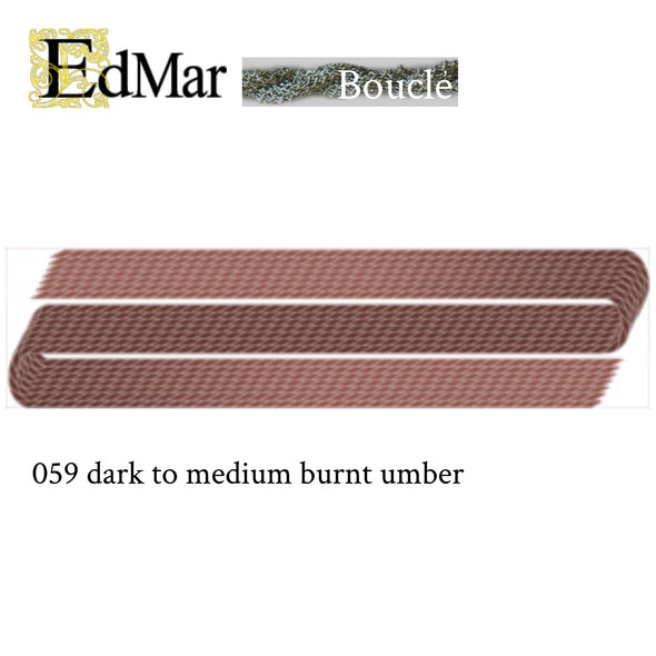 Boucle 059 Dark to Med Burnt Umber