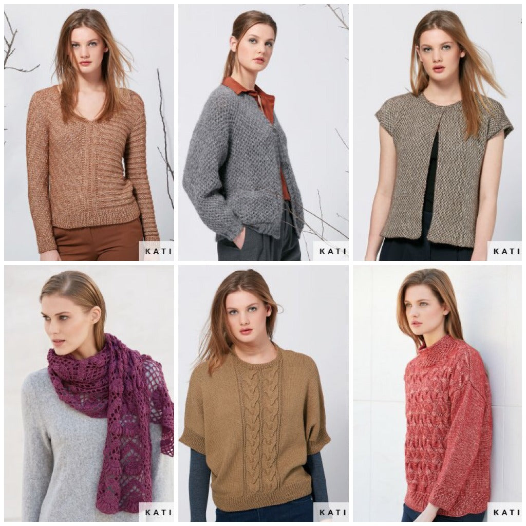 Katia   4 Concept Knit Patterns