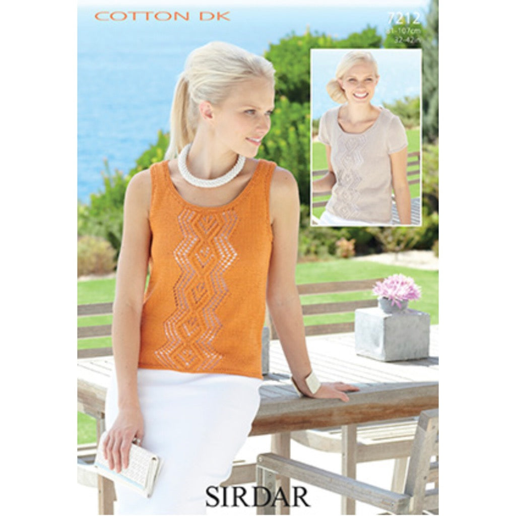 Sirdar 7212 Cotton DK SummerTop