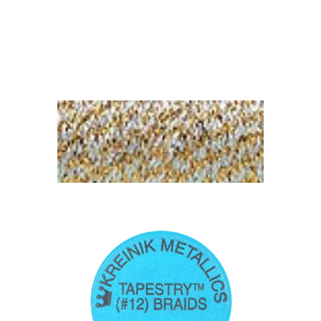 Kreinik Metallic#12 Braid 3228 Topaz