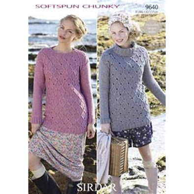 Sirdar 9640 Softspun Chunky Sweater