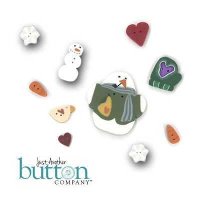 Just Another Button Company 8778G Scatter Snowflakes
