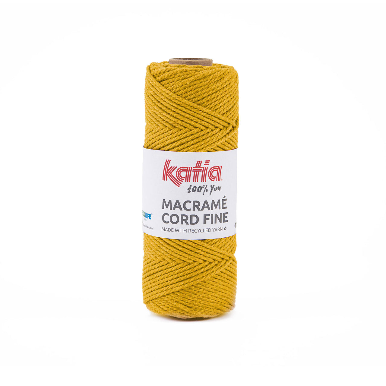 Macrame Cord Fine 208 Ochre 2.5mm