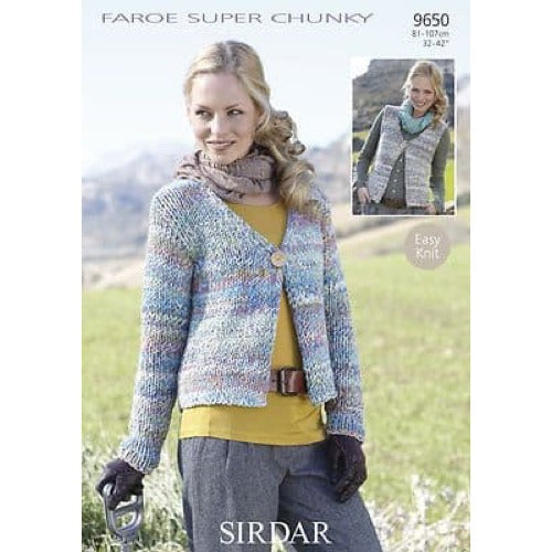 Sirdar 9650 Faroe Cardigan