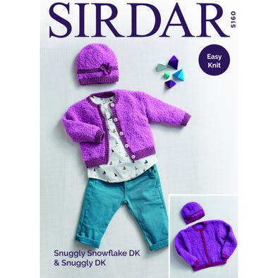 Sirdar 5160 Snowflake DK Baby Set