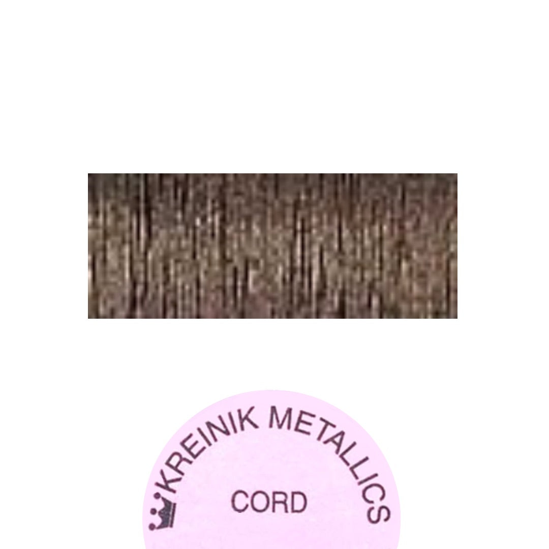 Kreinik Metallic Cord 011C Nickel